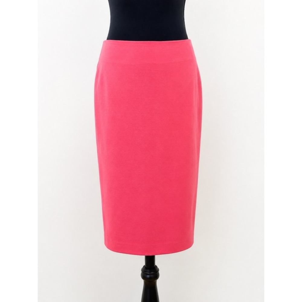 Talbots Pencil Skirt Womens 6 Coral Pink Career Office Business Casual Classic
